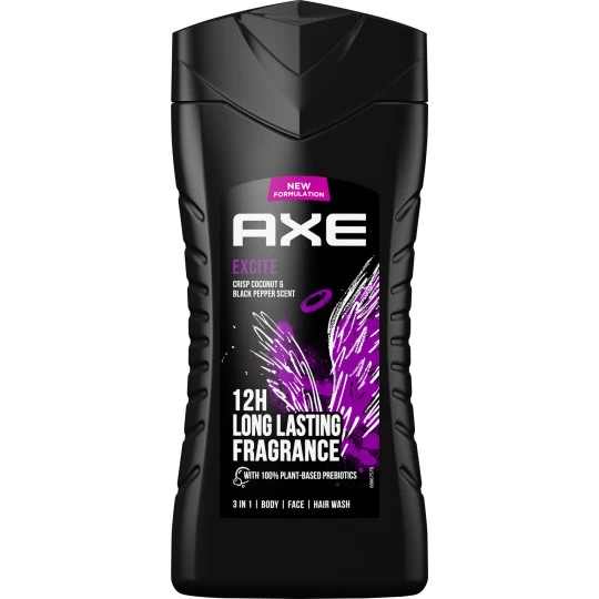 Duschgel Excite Intense Attraction 250ML Axe Duschgel Excite Intense Attraction 250ML -Geschäft Für Pflegebedarf