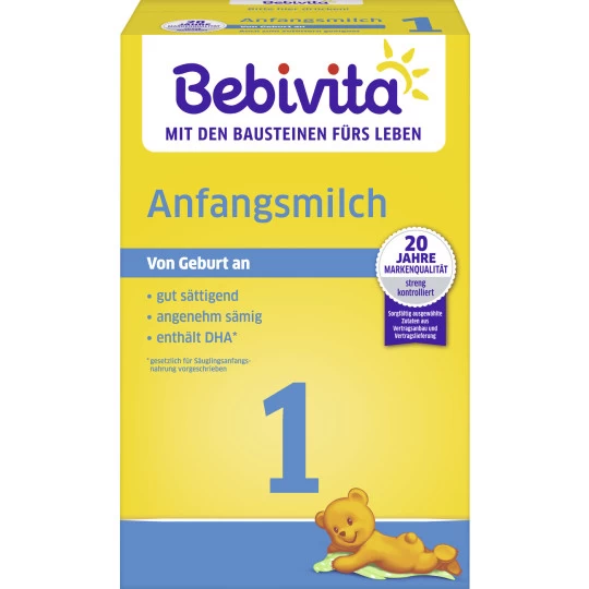 Anfangsmilch 1 von Geburt an 500G Anfangsmilch 1 Von Geburt An 500G -Geschäft Für Pflegebedarf bebivita 1 anfangsmilch von geburt an 500g