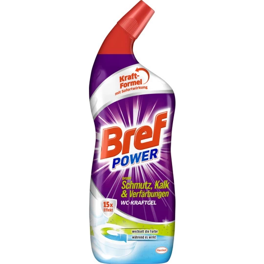 Power WC-Kraft Gel gegen Schmutz, Kalk & Verfärbungen 750ML Power WC-Kraft Gel Gegen Schmutz, Kalk & Verfärbungen 750ML -Geschäft Für Pflegebedarf bref power wckraft gel gegen schmutzampampverfamp228rbung 750ml