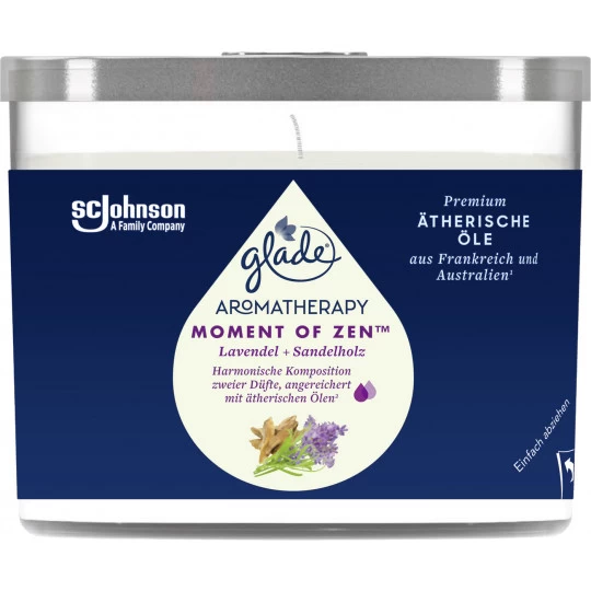 Aromatherapy Essential Oils Duftkerze Moment of Zen 260G Glade® Aromatherapy Essential Oils Duftkerze Moment Of Zen 260G -Geschäft Für Pflegebedarf glade aromatherapy essential oils duftkerze moment of zen 260g
