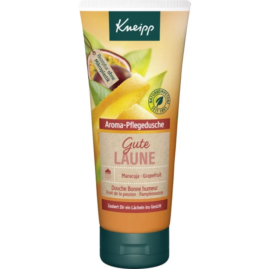 Aroma Pflegedusche Gute Laune Mit Maracuja Und Grapefruit 200ML -Geschäft Für Pflegebedarf kneipp aroma pflegedusche gute laune mit maracuja und grapefruit 200 ml