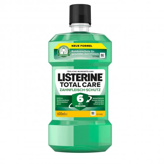 Mundspülung Zahnfleischschutz 600ML Listerine Mundspülung Zahnfleischschutz 600ML -Geschäft Für Pflegebedarf listerine mundspamp252lung zahnfleischschutz 600ml