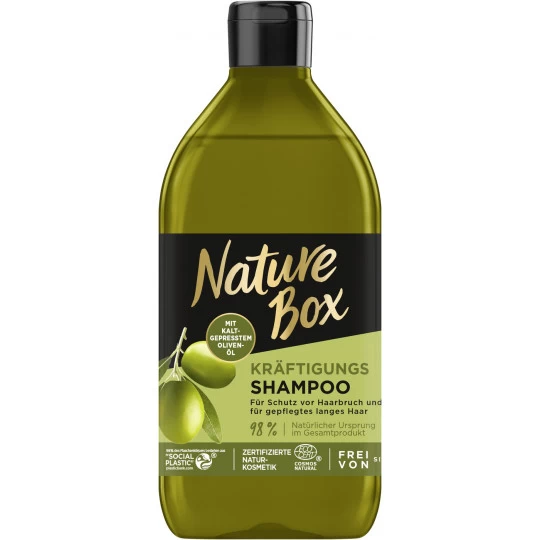 Box Kräftigungs-Shampoo Olivenöl 385ML Nature Box Kräftigungs-Shampoo Olivenöl 385ML -Geschäft Für Pflegebedarf