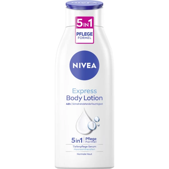 Express Body Lotion Tiefenpflege Serum 48h 400ML NIVEA Express Body Lotion Tiefenpflege Serum 48h 400ML -Geschäft Für Pflegebedarf