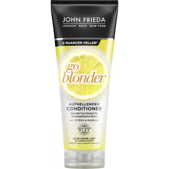 Frieda Go Blonder Aufhellender Conditioner 250ML John Frieda Go Blonder Aufhellender Conditioner 250ML -Geschäft Für Pflegebedarf sheer blonde go blonder aufhellender conditioner 250ml