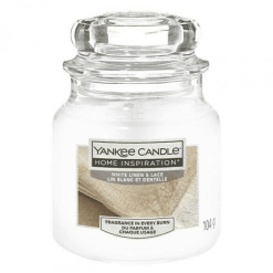 Candle Home Inspiration Duftkerze White Linen & Lace 340G